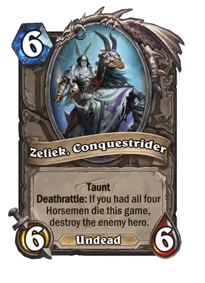 Zeliek, Conquestrider