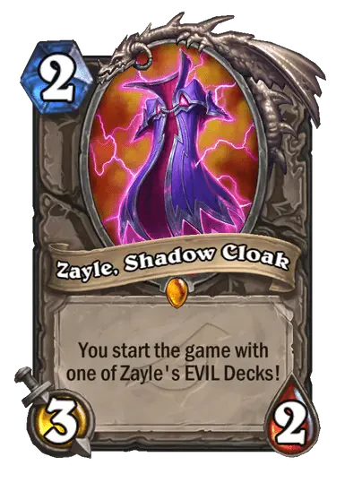 Zayle, Shadow Cloak