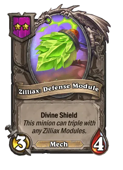 Zilliax: Defense Module