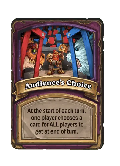 Audience's Choice