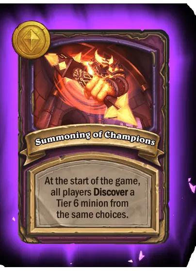 Summoning of Champions