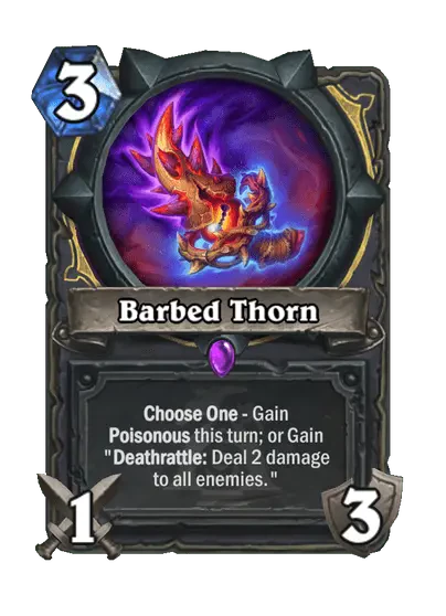 Barbed Thorn