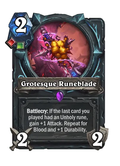 Grotesque Runeblade