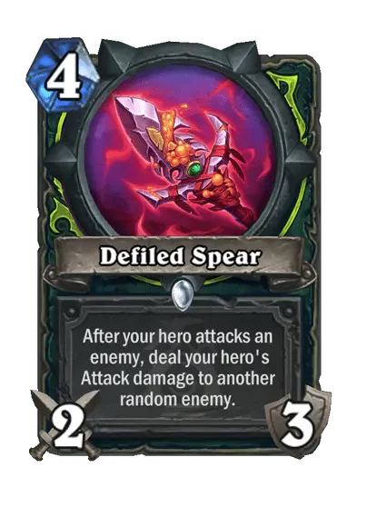 Defiled Spear