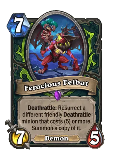 Ferocious Felbat