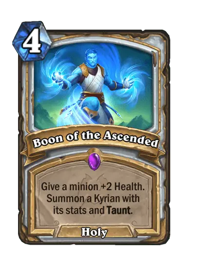 Boon of the Ascended