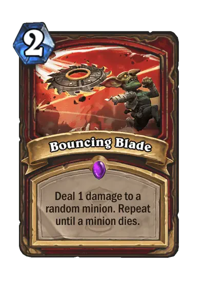 Bouncing Blade