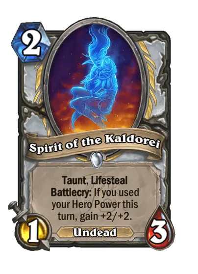 Spirit of the Kaldorei