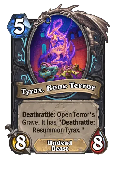 Tyrax, Bone Terror