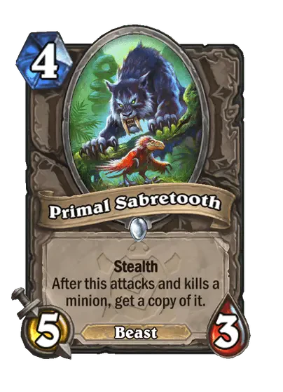 Primal Sabretooth