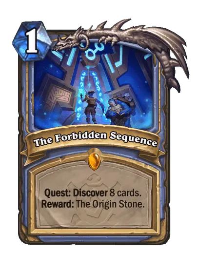 The Forbidden Sequence