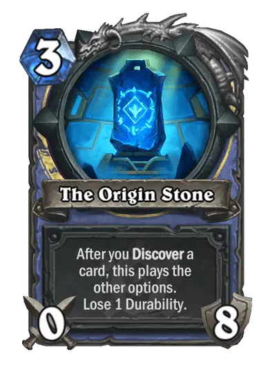 The Origin Stone