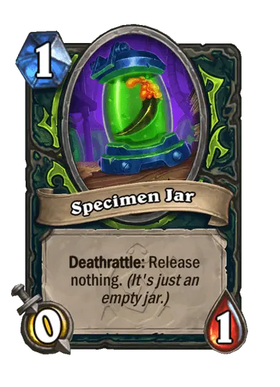 Specimen Jar