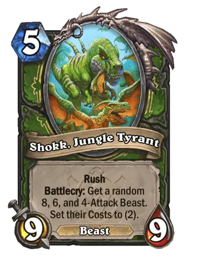 Shokk, Jungle Tyrant