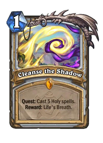 Cleanse the Shadow