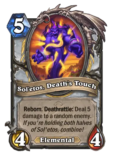 Sol'etos, Death's Touch