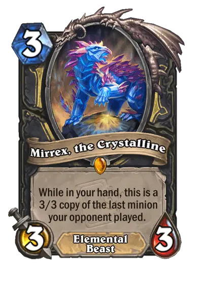 Mirrex, the Crystalline