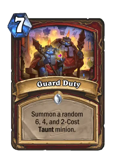Guard Duty