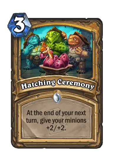Hatching Ceremony