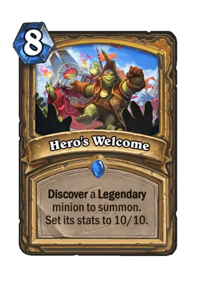 Hero's Welcome