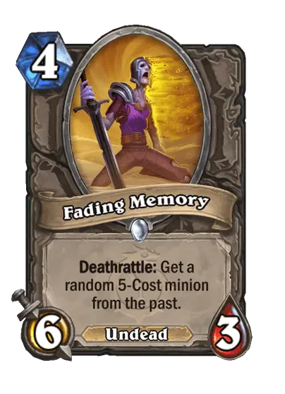 Fading Memory