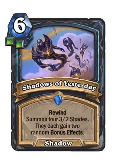 Shadows of Yesterday