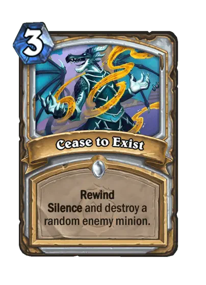 Cease to Exist