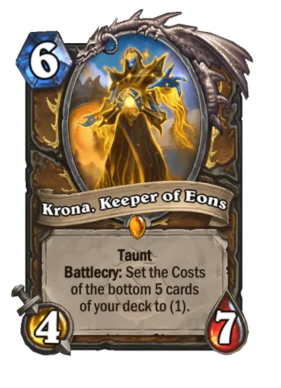 Krona, Keeper of Eons