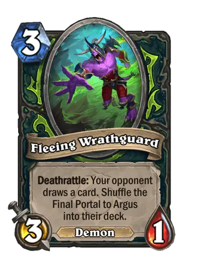 Fleeing Wrathguard