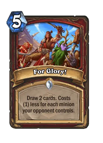 For Glory!