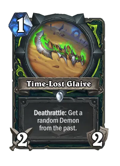 Time-Lost Glaive