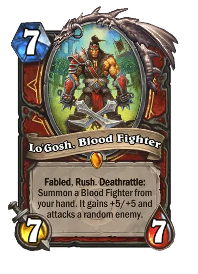 Lo'Gosh, Blood Fighter