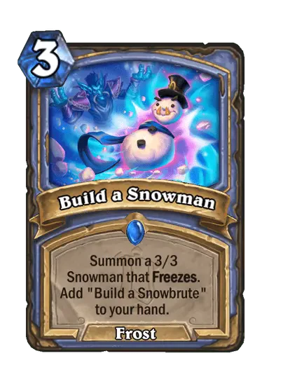 Build a Snowman