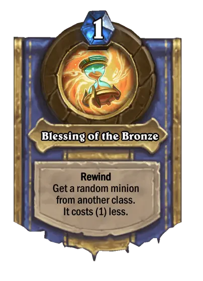 Blessing of the Bronze