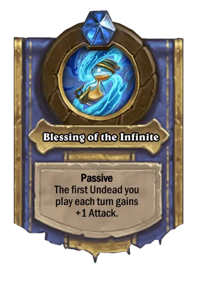 Blessing of the Infinite