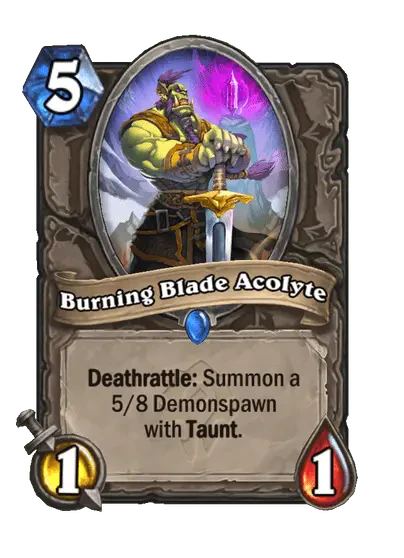 Burning Blade Acolyte