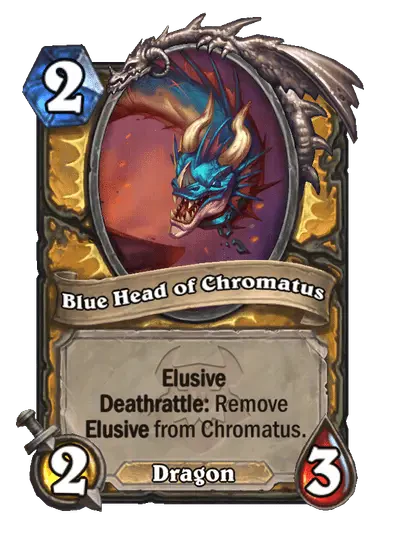 Blue Head of Chromatus