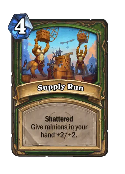 Supply Run