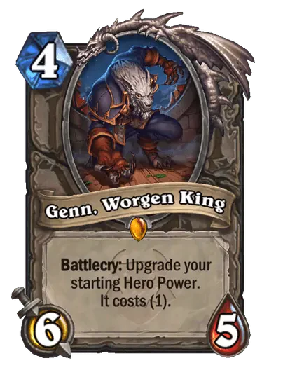 Genn, Worgen King