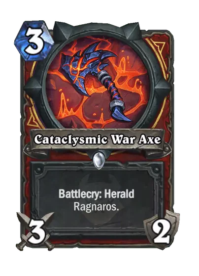 Cataclysmic War Axe