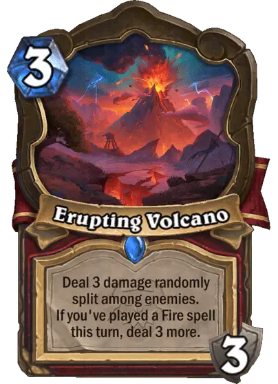 Erupting Volcano