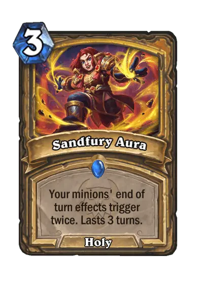 Sandfury Aura