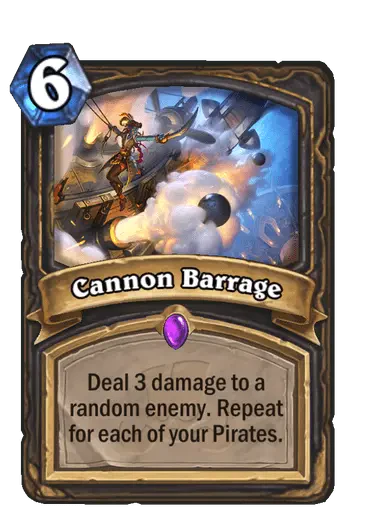 Cannon Barrage