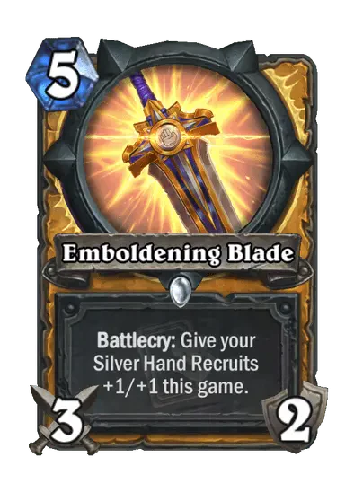 Emboldening Blade
