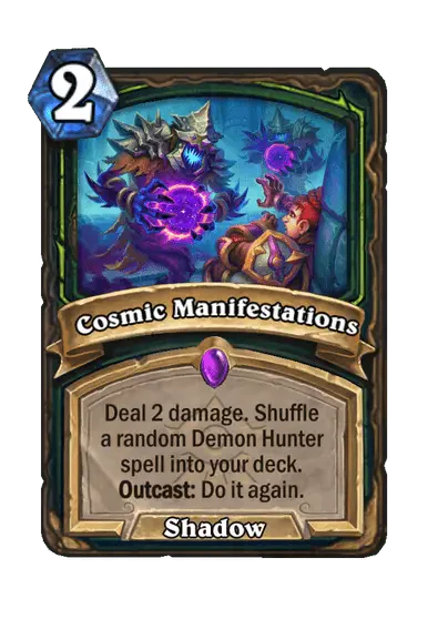Cosmic Manifestations