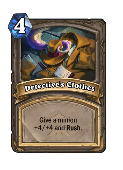 Detective's Clothes