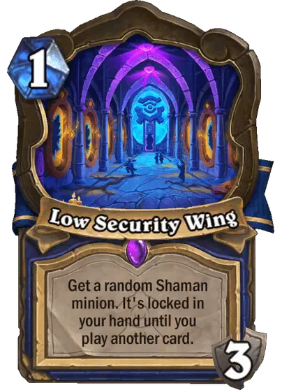 Low Security Wing