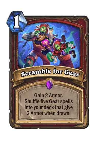 Scramble for Gear