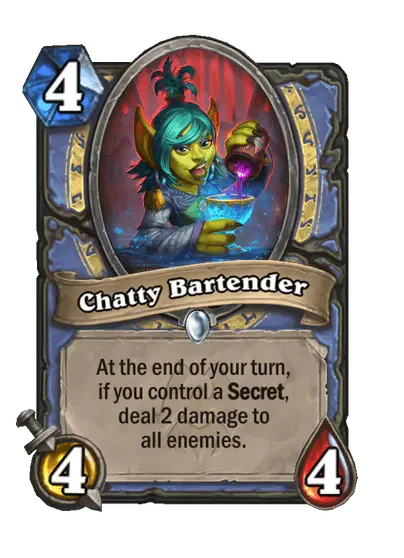 Chatty Bartender