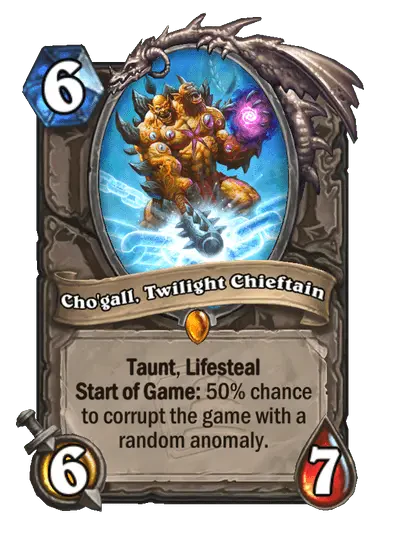 Cho'gall, Twilight Chieftain